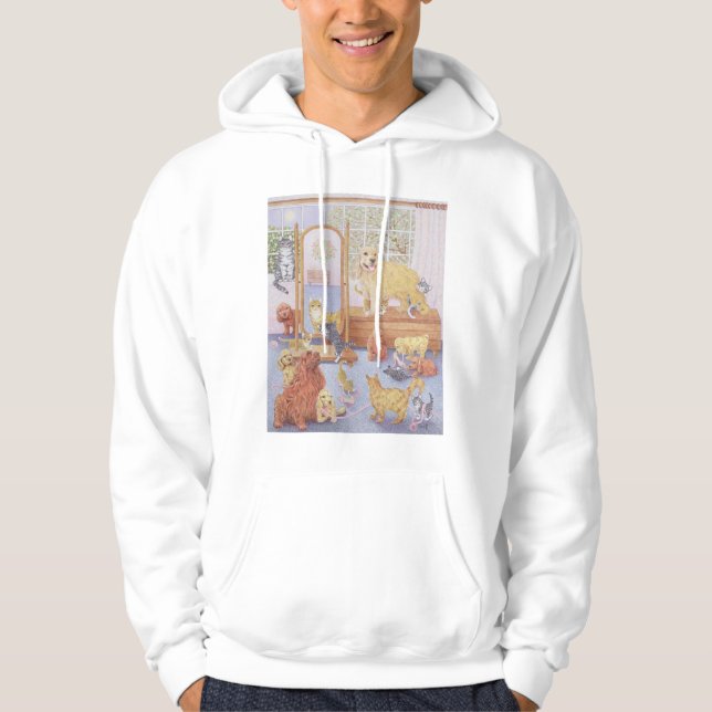 Kärlek vet ingen hejd hoodie (Framsida)