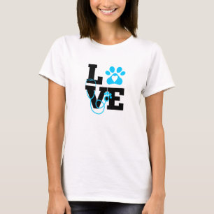 Kärlek Veterinary Medicine Vet Tech Week Teacher P T Shirt