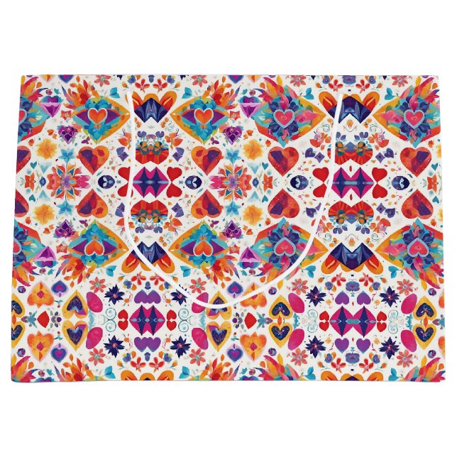 Kärlek Vibes Valentines day Wrapping Papper (Framsidan)