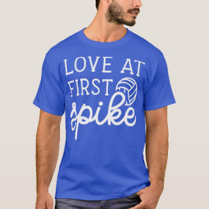 Kärlek vid det första Spiket, Volleyball Girls Boy T Shirt