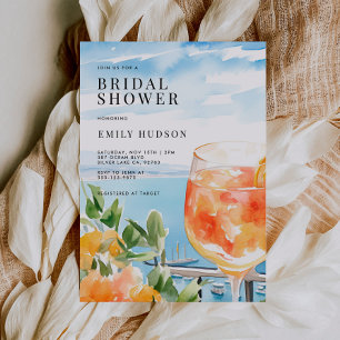 Kärlek vid First Spritz Amalfi Möhippa Inbjudningar