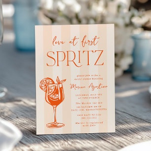 Kärlek vid First Spritz Möhippa Inbjudningar