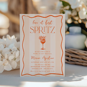 Kärlek vid First Spritz Möhippa Inbjudningar
