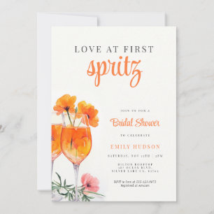 Kärlek vid First Spritz Möhippa Inbjudningar