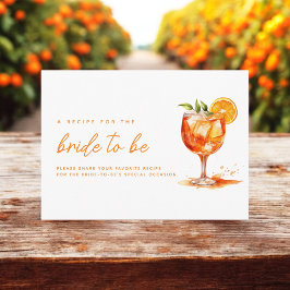 Kärlek vid First Spritz Orange Möhippa Tilläggskort