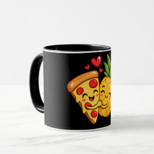 Kärlek vid första skivan - Pizza möter ananas Mugg