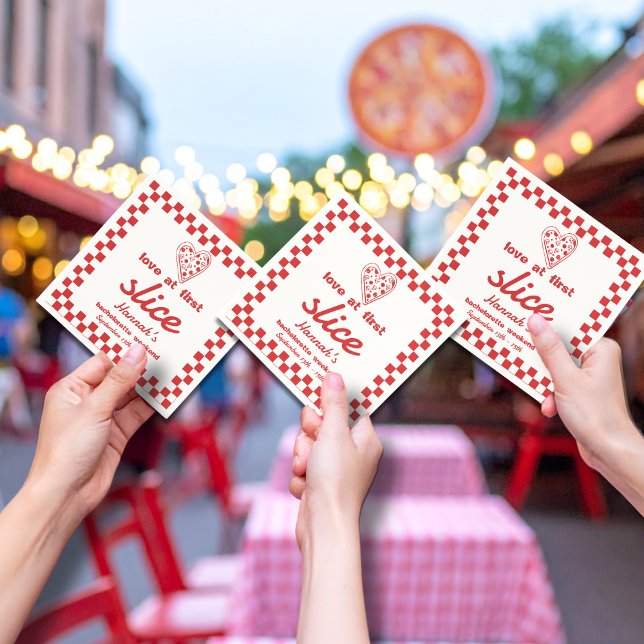 Kärlek vid första skivan Sista skivan Pizza Möhipp Pappersservett (Skapare uppladdad)