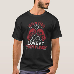 Kärlek vid första Slå snabbruta för thailändsk box T Shirt
