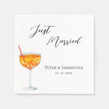 Kärlek Vid Första Spritz Bröllop 