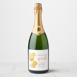 Kärlek vid första Spritz Bröllopsdusch Aperol Anpa