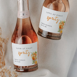 Kärlek vid första Spritz Bröllopsfest