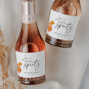 Kärlek vid första Spritz Bröllopsfest