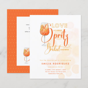 Kärlek vid första SPRITZ Modern Orange Möhippa