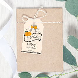 Kärlek vid första spritz-möhippa presentetikett