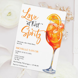 Kärlek vid första Spritz-Möhippan Inbjudningar
