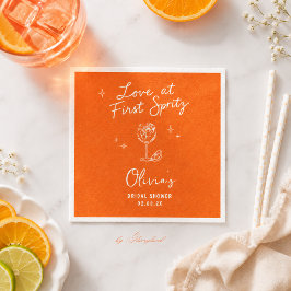 Kärlek vid första spritz pappersservett