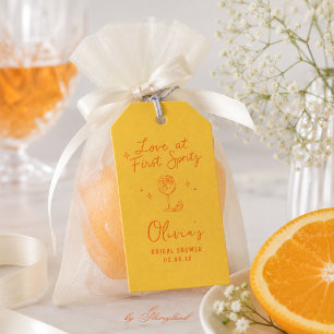 Kärlek vid första spritz presentetikett
