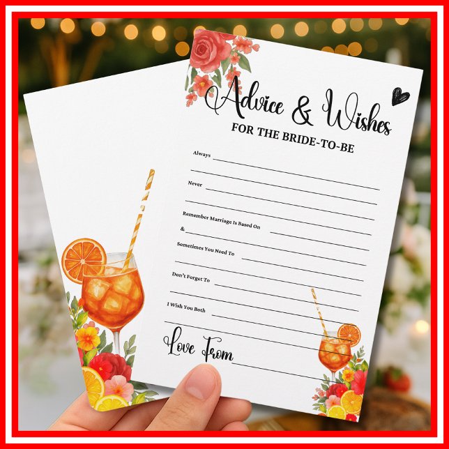 Kärlek vid första Spritz-rådgivningen Önskemål för (Skapare uppladdad)