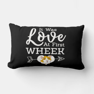 Kärlek vid första vitsen Guineas Gris Cavy Roddent Lumbarkudde