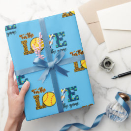 Kärlek vid fotbollsmatchen Mamma Leopard Presentpapper