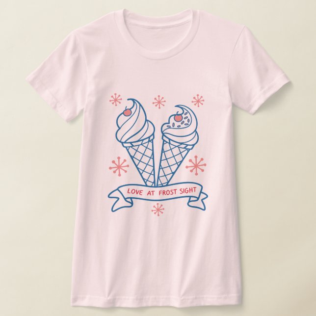 Kärlek vid Frost Sight T Shirt (Laydown)