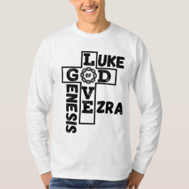 Kärlek vid Guds bibliska Manar Långärmaden T Shirt