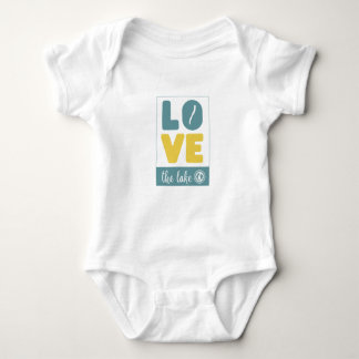 Kärlek vid sjö Baby T Shirt