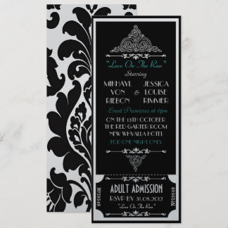 "Kärlek vid Springa", en utflykt bröllop Inbjudningar