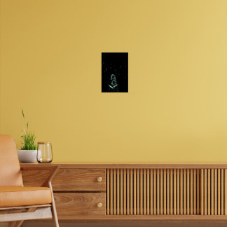 Kärlek vid stjärnorna: Ett par embrace Poster