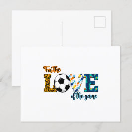 Kärlek vid viltfångaren Mamma Leopard Vykort