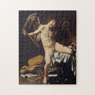 "Kärlek Vincit Omnia" av Caravaggio Pussel
