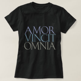 Kärlek Vincit Omnia - Kärlek erövrar alla T Shirt