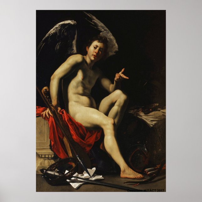 KÄRLEK VINCIT OMNIA POSTER (Framsidan)