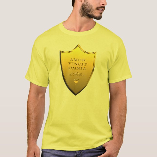 Kärlek Vincit Omnia T-shirt (Framsida)
