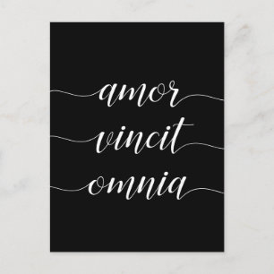 Kärlek vincit omnia vykort