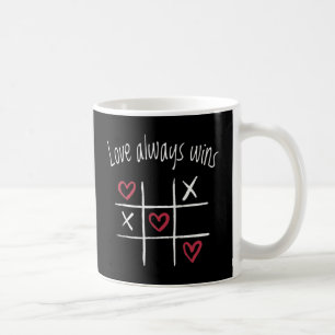 Kärlek vinner alltid kaffemugg