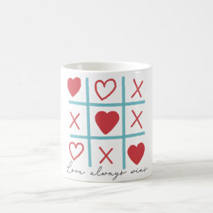Kärlek vinner alltid kaffemugg