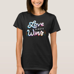 Kärlek vinner alltid Lovebird Matching T Shirt