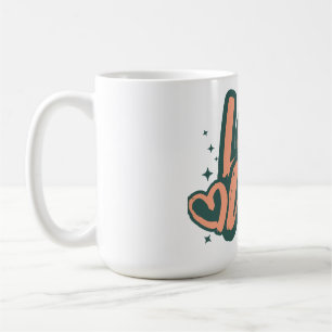 Kärlek Vinner Flanellfilt Kaffemugg