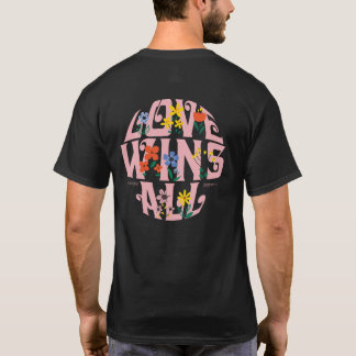 Kärlek vinner hela David Flo Mörk, gay och ally pr T Shirt