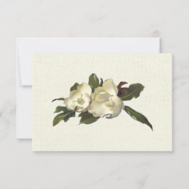 Kärlek - Vintage Magnolia Flowers Bröllop OSA