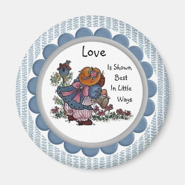 Kärlek visas bäst på små sätt i magnet