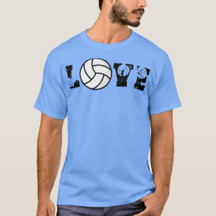 Kärlek Volleyball 1 T Shirt