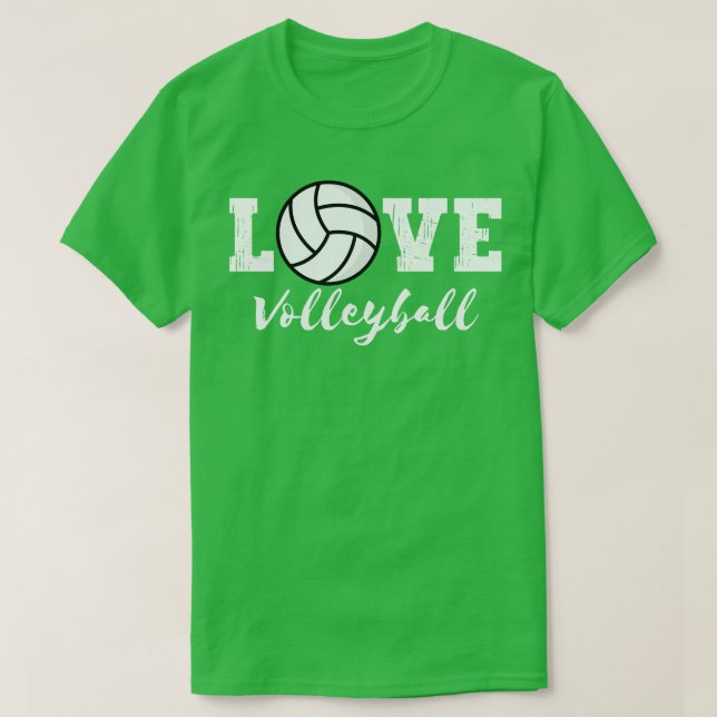 Kärlek Volleyball 24 T Shirt (Design framsida)