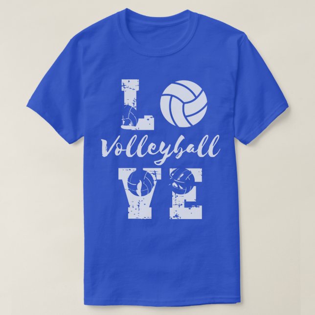 Kärlek Volleyball 26 T Shirt (Design framsida)