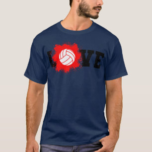 Kärlek Volleyball 30 T Shirt