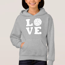KÄRLEK Volleyball Player eller Team Cute Sports Gi