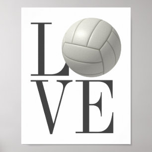 KÄRLEK Volleyball Poster