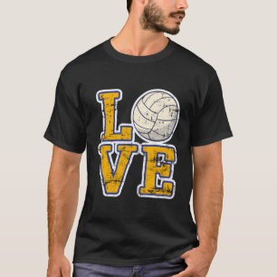 Kärlek Volleyball T Shirt