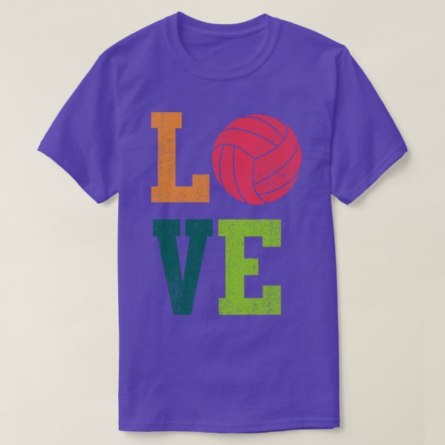 kärlek volleyball t shirt (Design framsida)